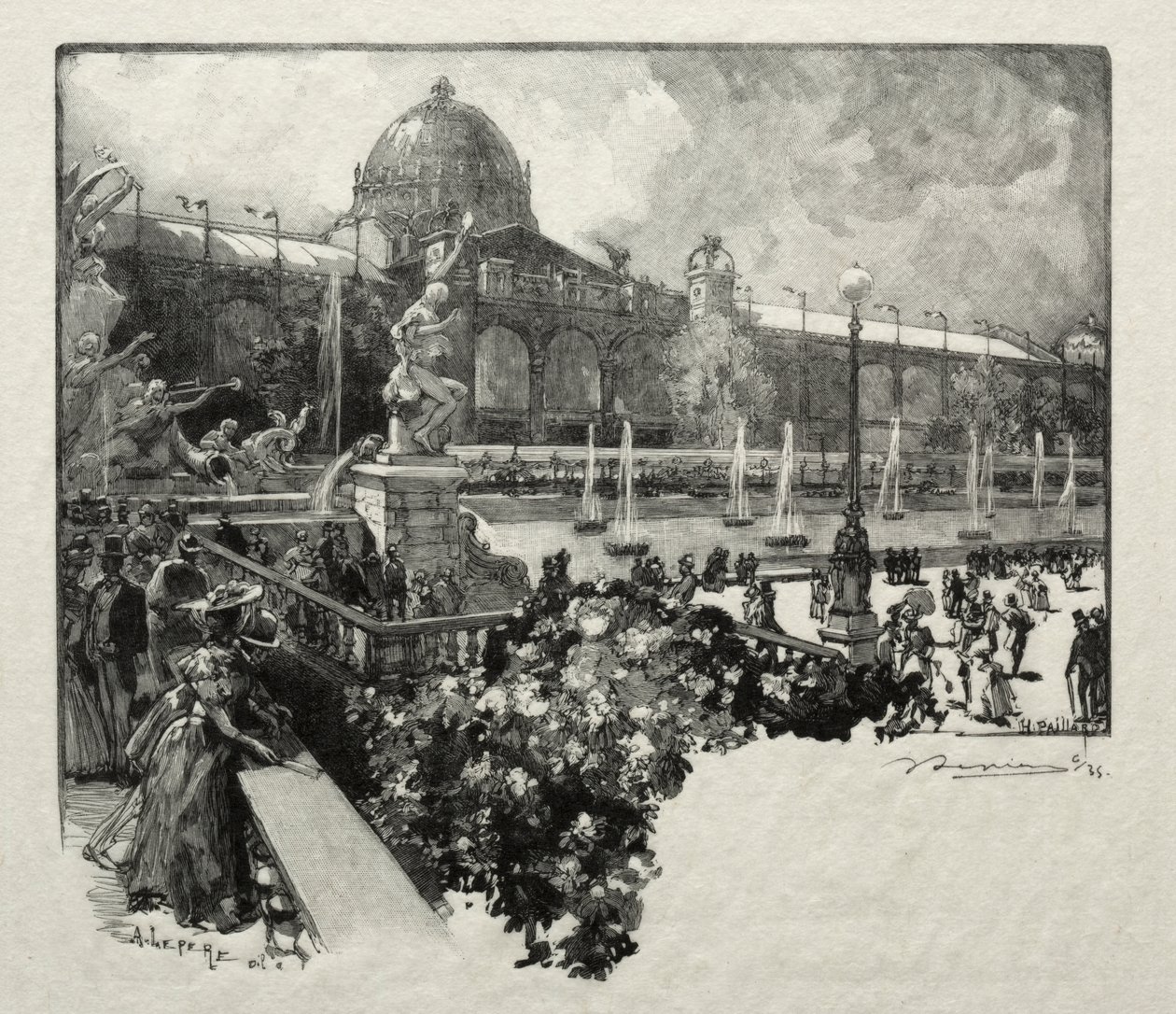 Palác svobodných umění, exteriér od Unknown artist