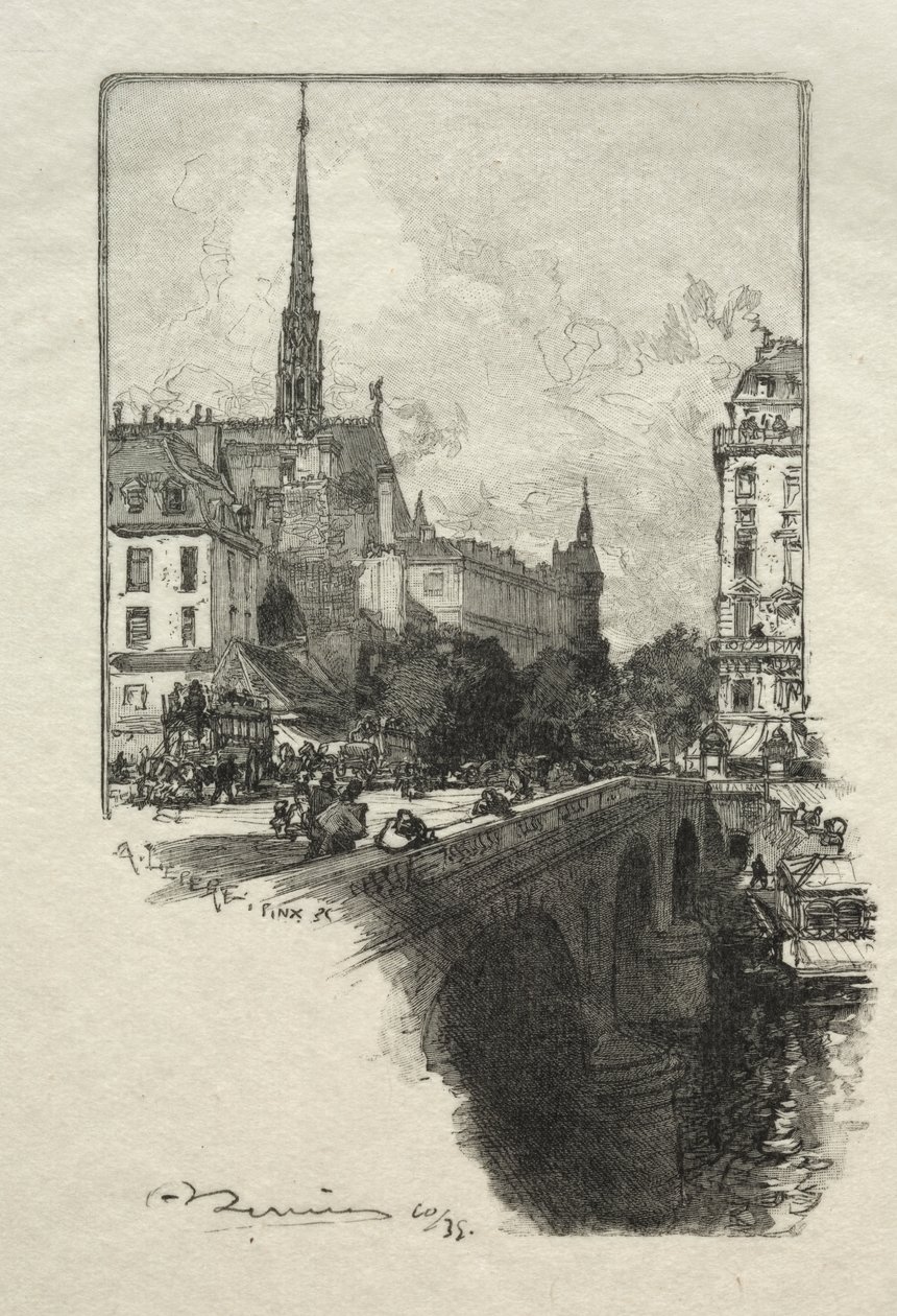 Most St. Michel od Unknown artist