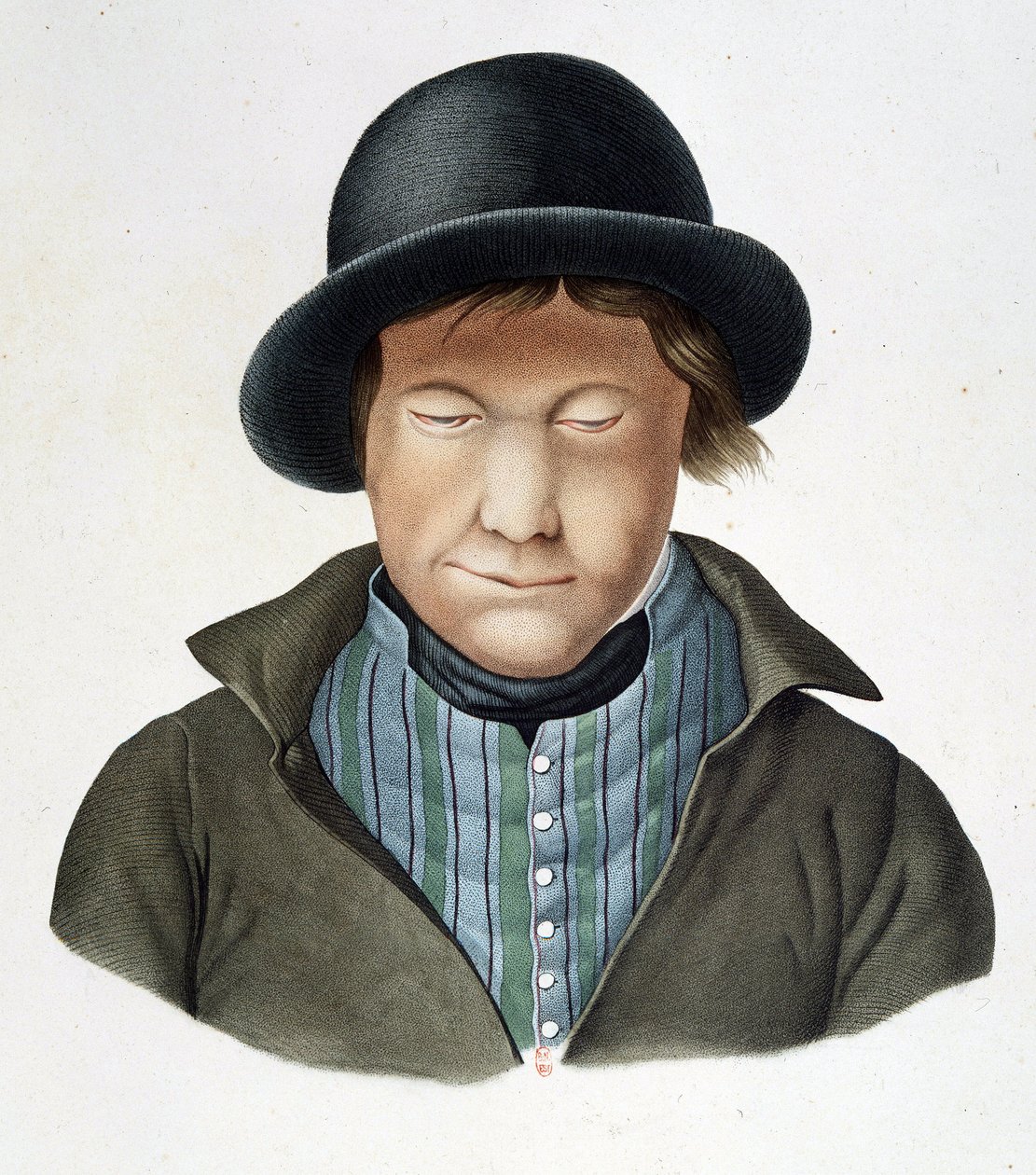 Malomocní z Islandu, cca 1840, B.N. od Unknown artist