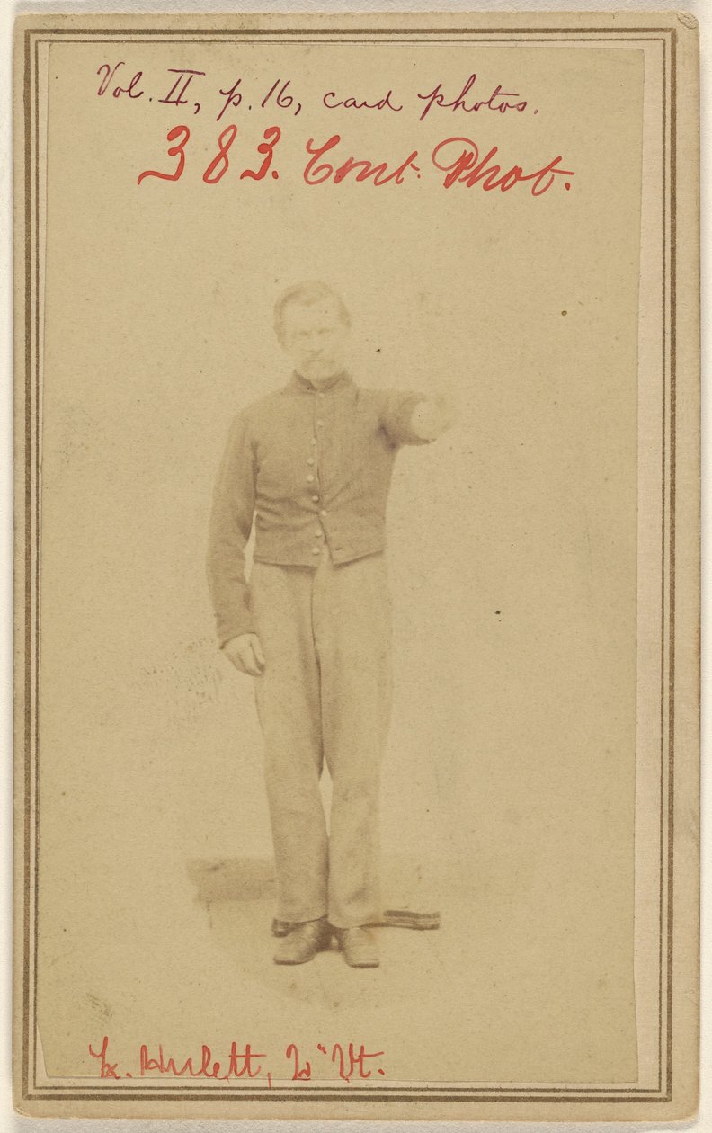 L[erman] Hulett, 2n Vt. [oběť občanské války] od Unknown artist