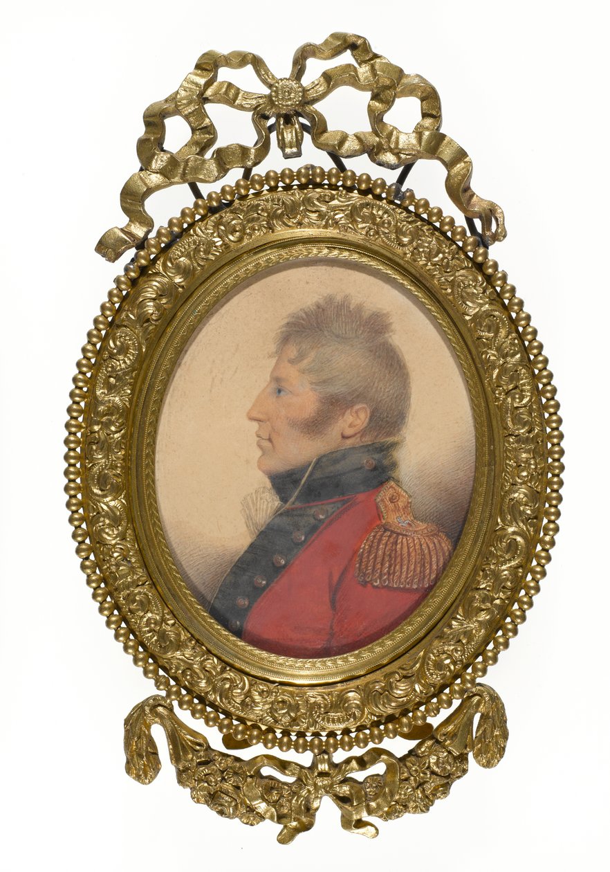 Podplukovník Charles McCarthy, Royal African Corps od Unknown artist