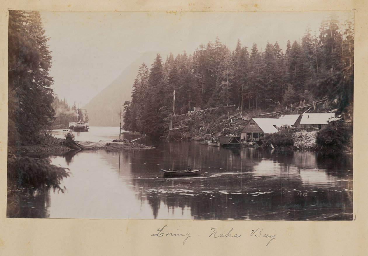 Loring, záliv Naha od Unknown artist