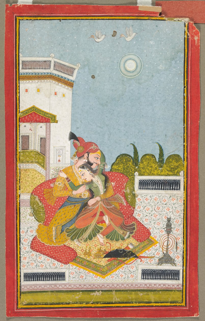 Milenci v objetí (Raag Malkauns) od Unknown artist