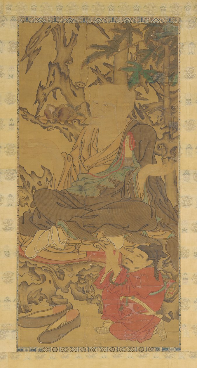 Luohan and Attendant od Unknown artist