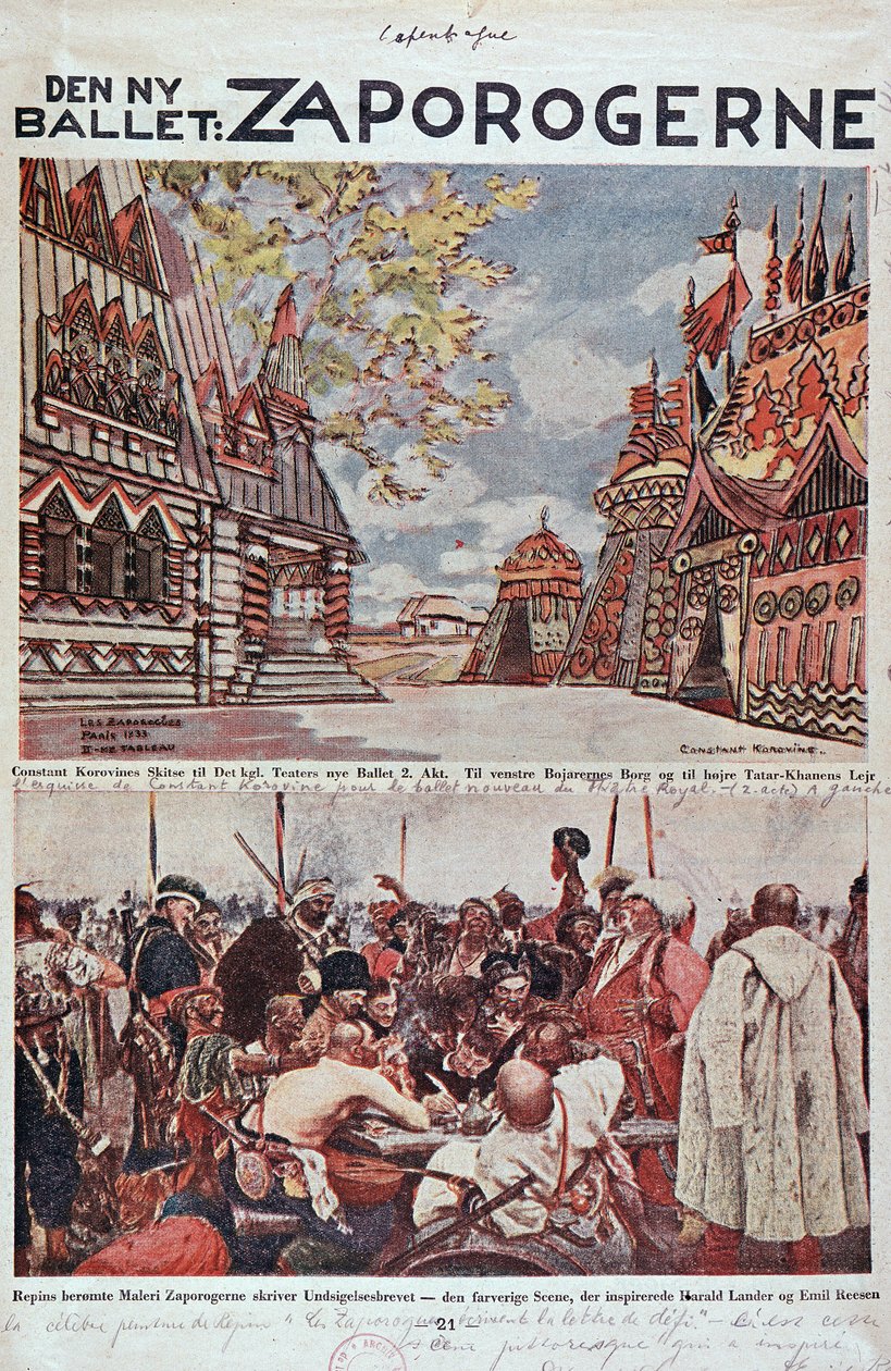 Lyric Theatre: The Záporogues (Zaporogerne) - Opera Bible. od Unknown artist