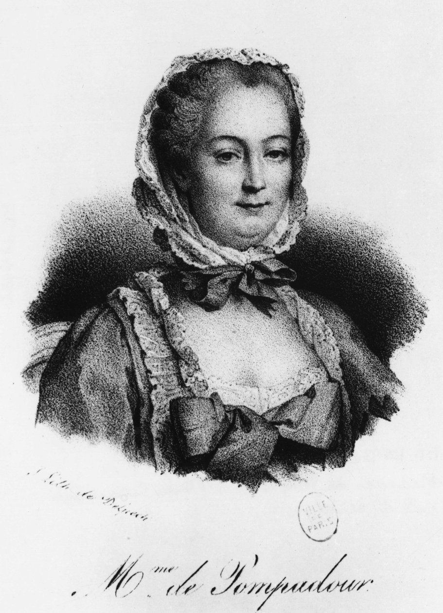 Madame de Pompadour, Jeanne Antoinette Poisson od Unknown artist