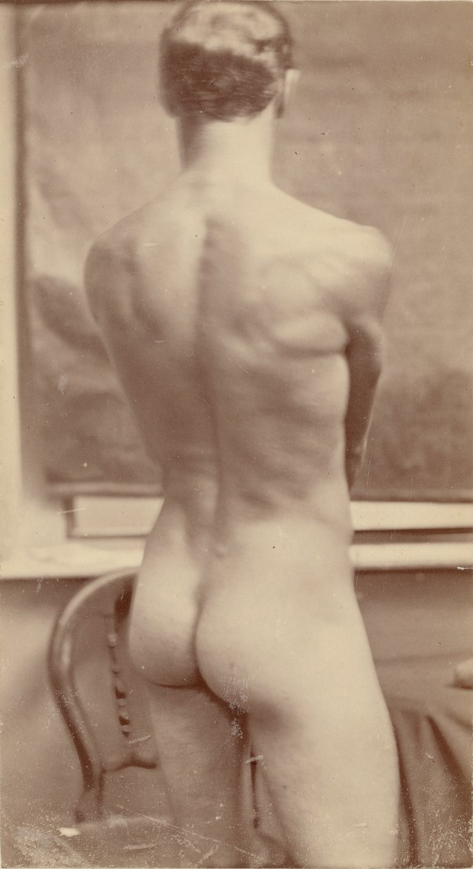 [Studie mužského aktu]. od Unknown artist