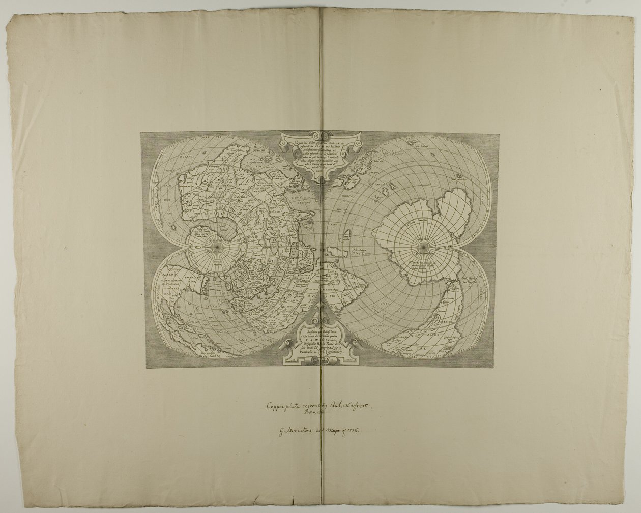 Mapa Říma od Unknown artist