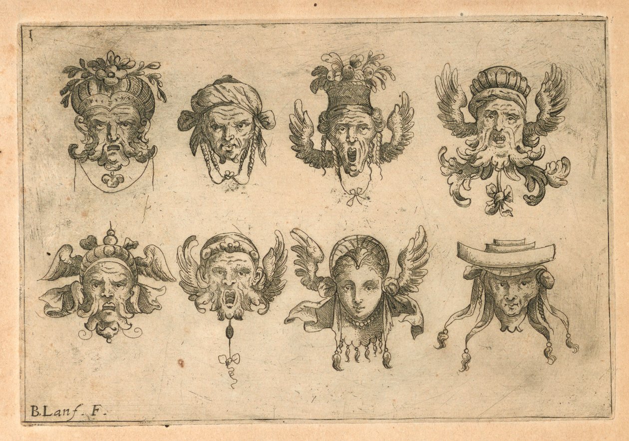 Mascarons od Unknown artist