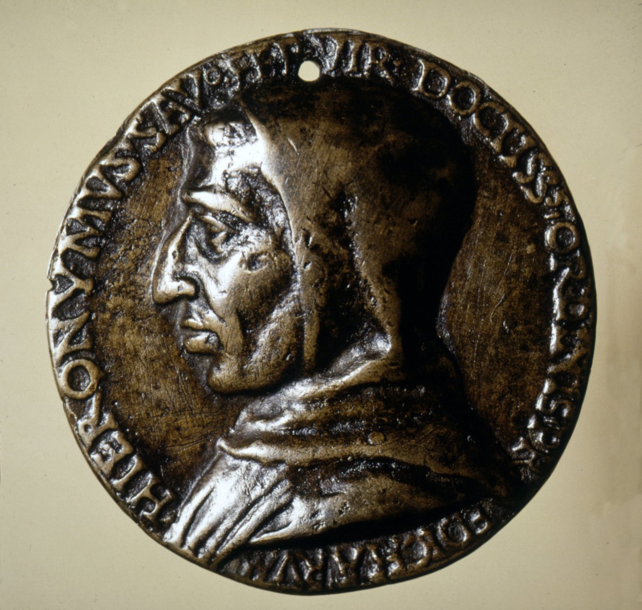 Medaile s podobiznou Savonarola (Girolamo Savonarola) - 16. stol. od Unknown artist