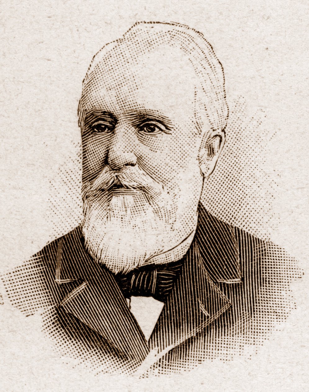 Členové Akademie Francaise v roce 1895: portrét Paula Armanda Challemela Lacoura (Paul-Armand Challemel-Lacour) (1827-1896), politika, diplomata a historika francouzské filozofie. od Unknown artist
