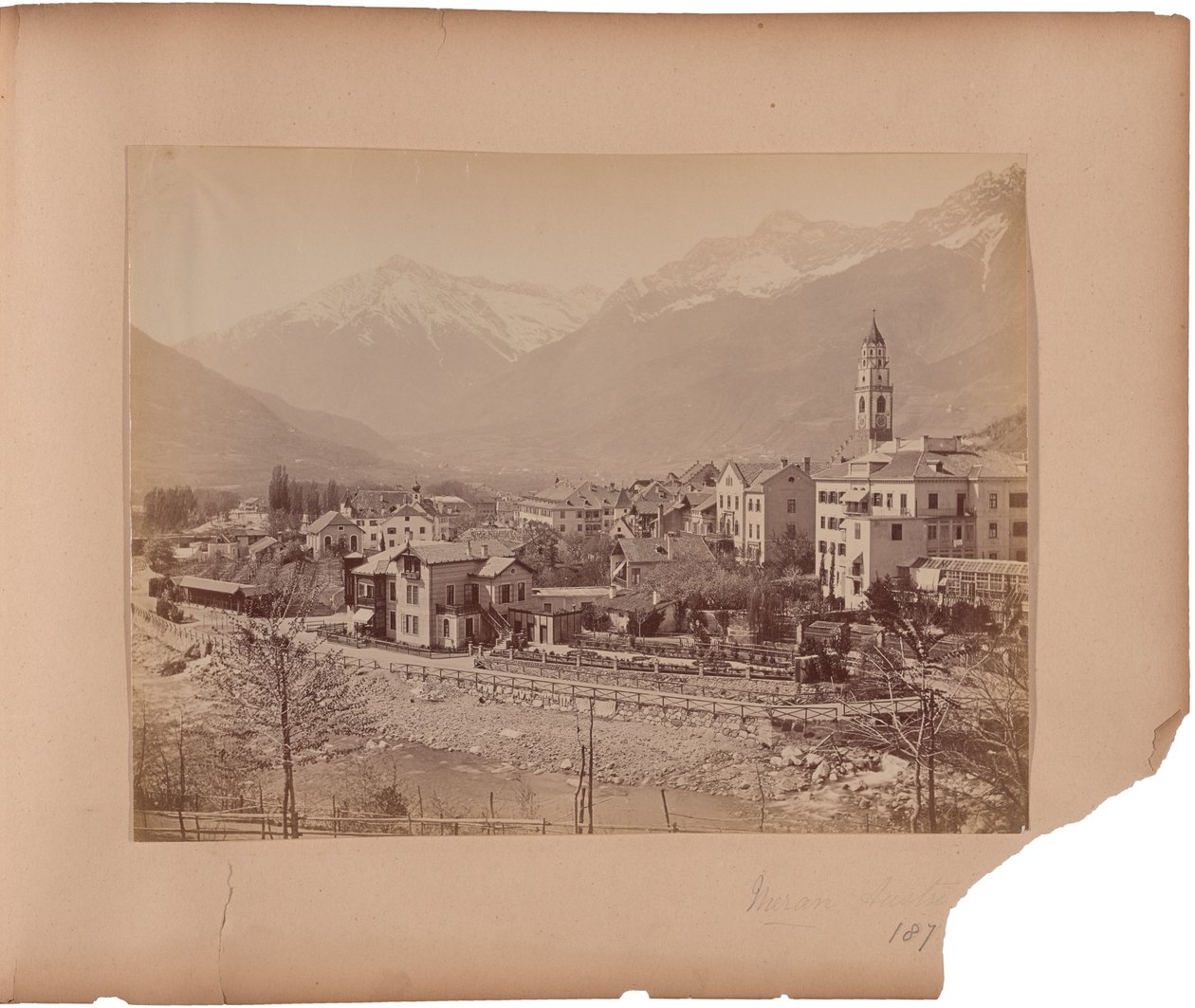 Meran. Rakousko od Unknown artist