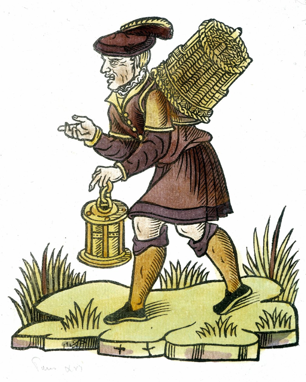 Obchodník zapomenutých - kresba od Unknown artist