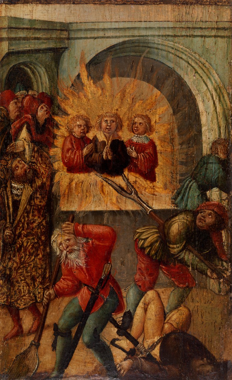 Meshack, Shadrack a Abednego od Unknown artist