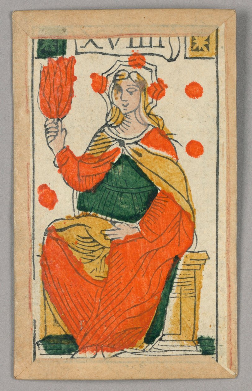 Minchiate (Tarot) hrací karta od Unknown artist