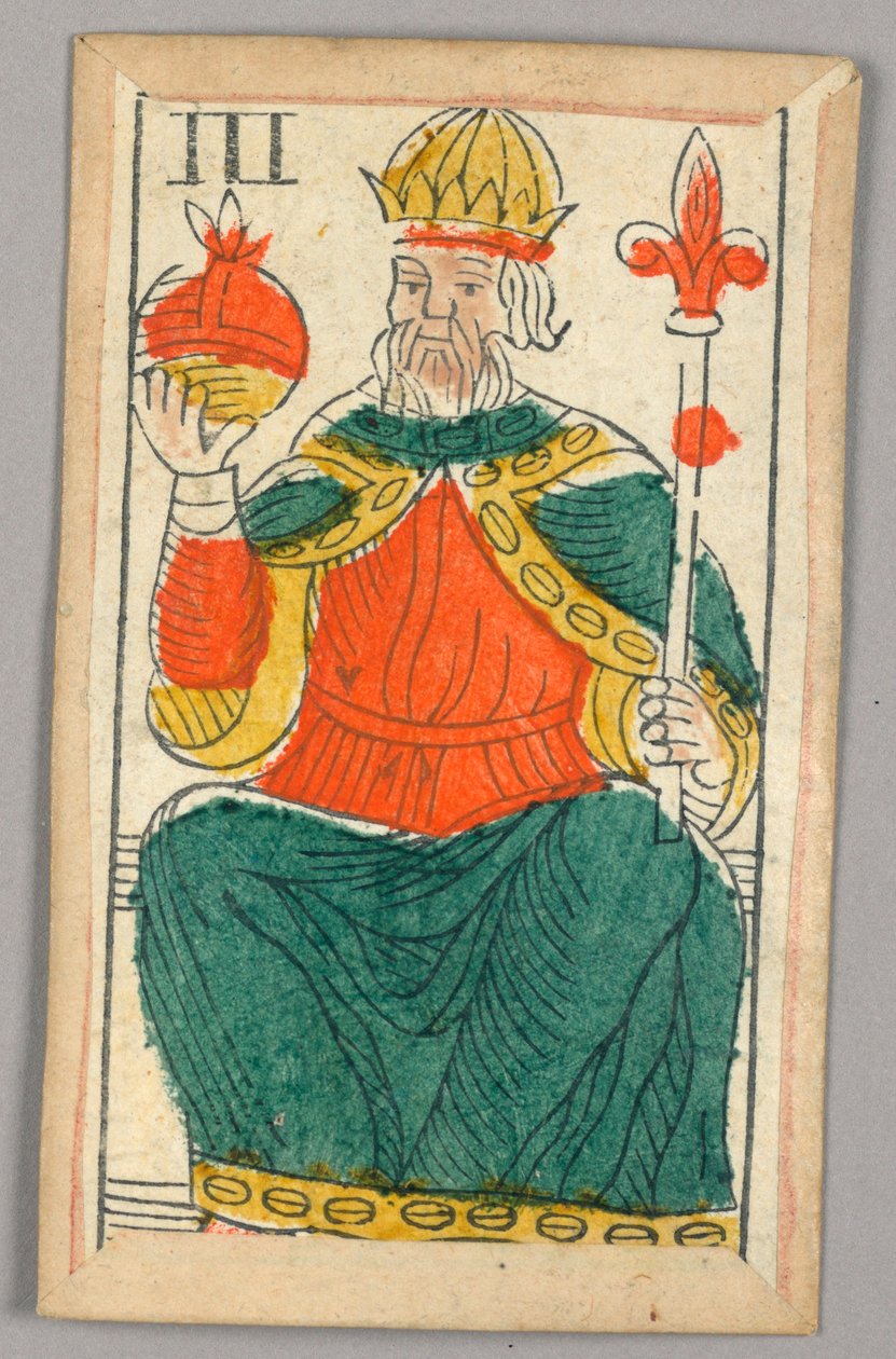 Minchiate (Tarot) hrací karta od Unknown artist