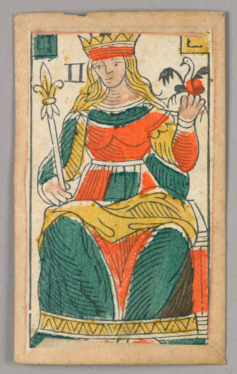 Minchiate (Tarot) hrací karta od Unknown artist