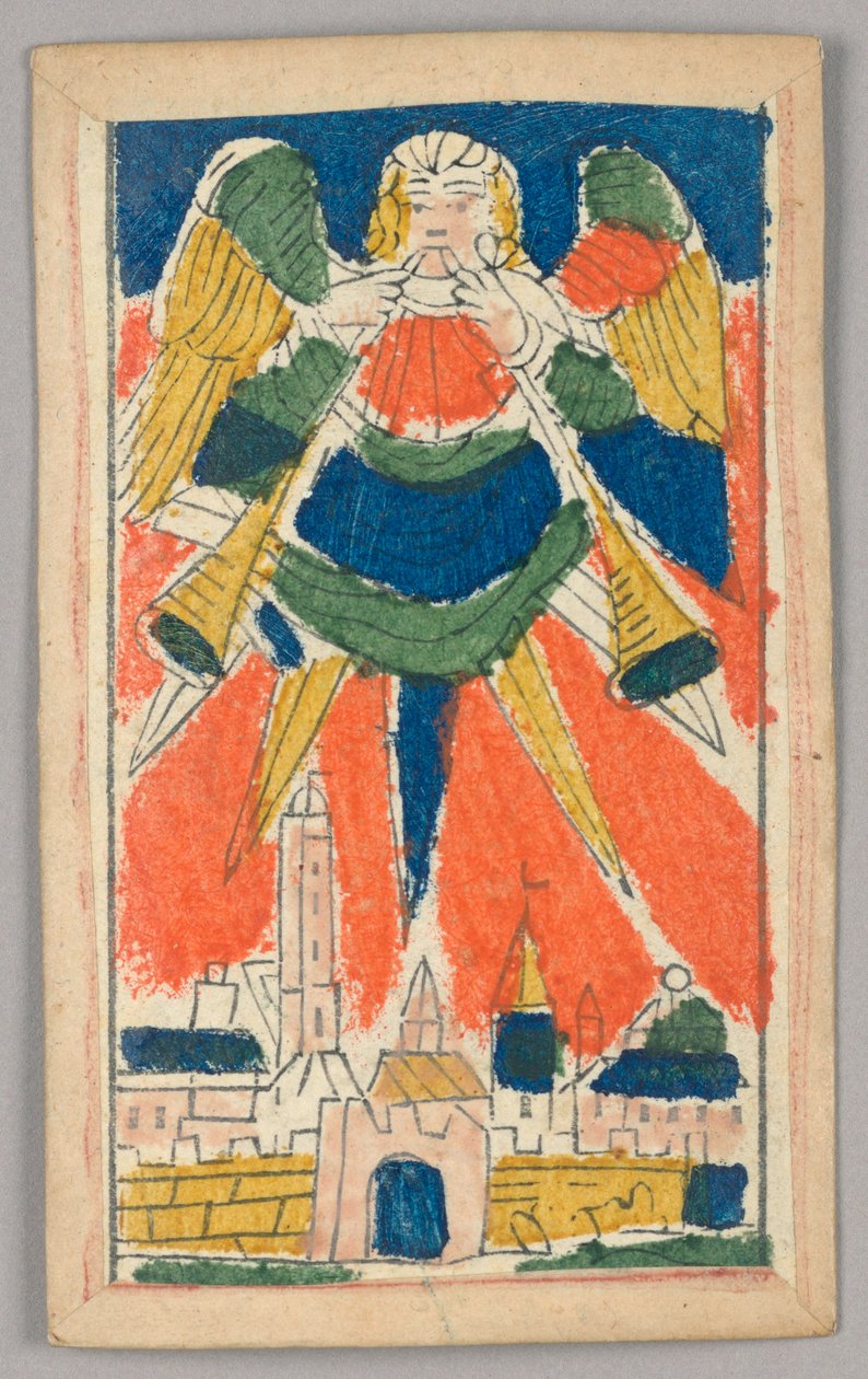 Minchiate (Tarot) hrací karta od Unknown artist