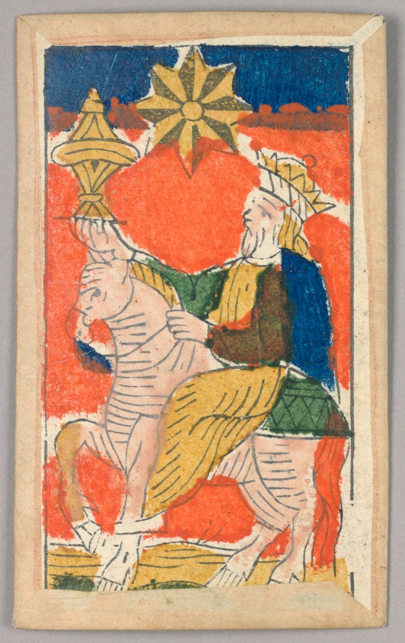 Minchiate (Tarot) hrací karta od Unknown artist