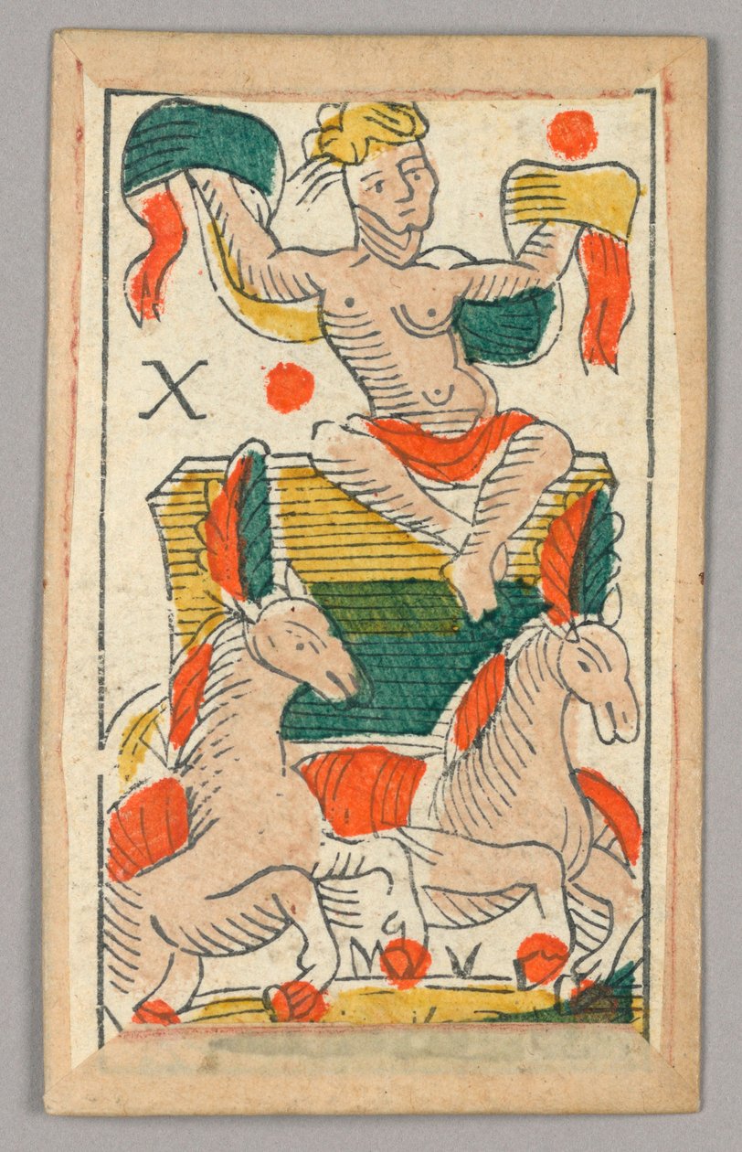 Minchiate (Tarot) hrací karta od Unknown artist
