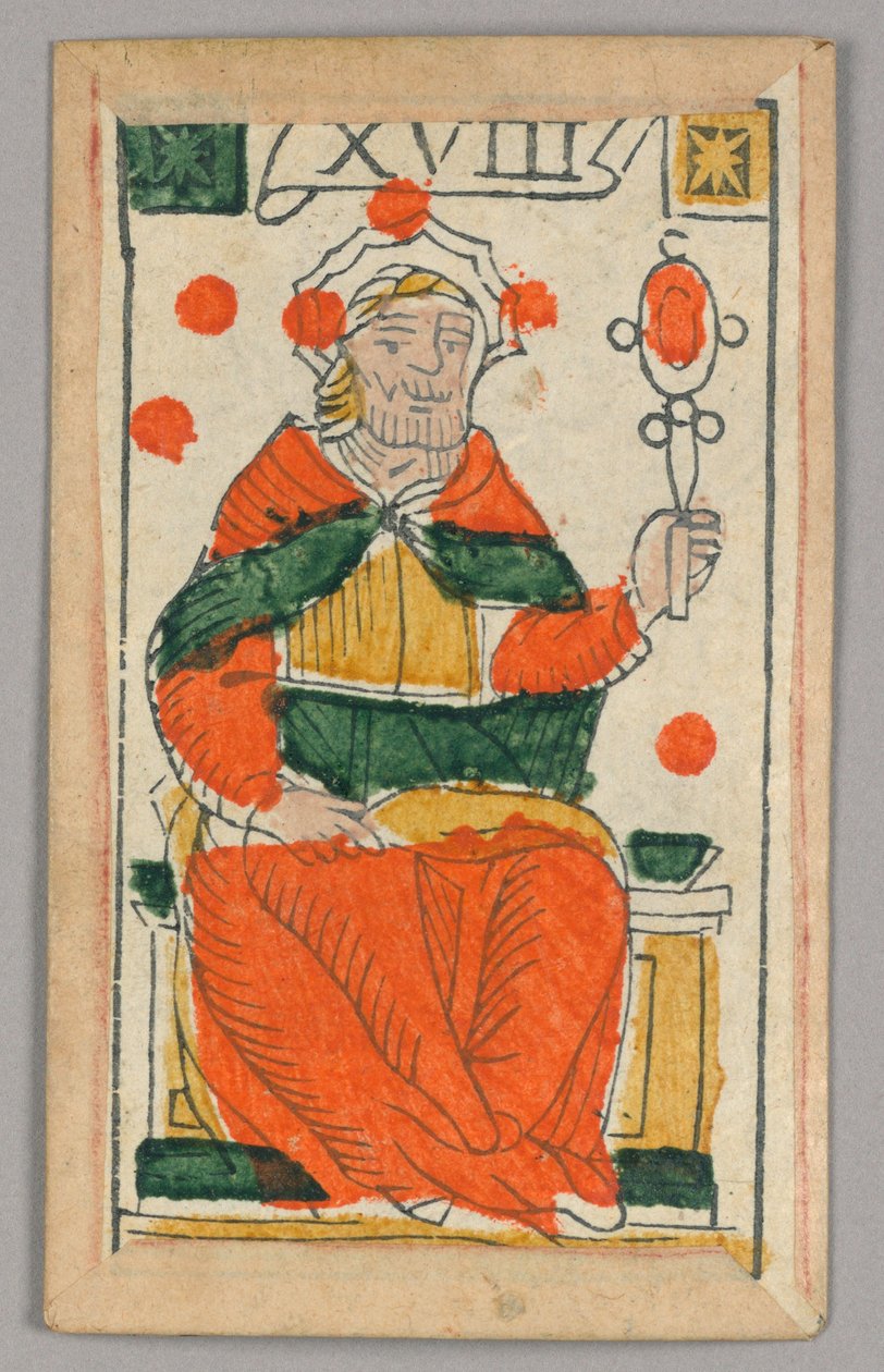 Minchiate (Tarot) hrací karta od Unknown artist