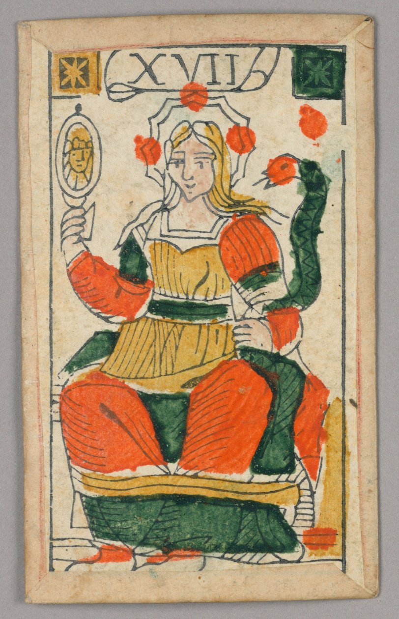 Minchiate (Tarot) hrací karta od Unknown artist