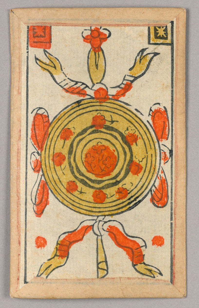 Minchiate (Tarot) hrací karta od Unknown artist