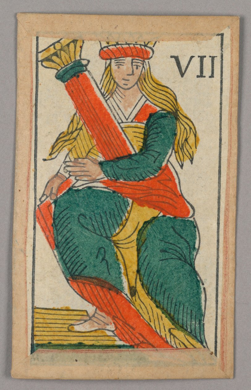 Minchiate (Tarot) hrací karta od Unknown artist