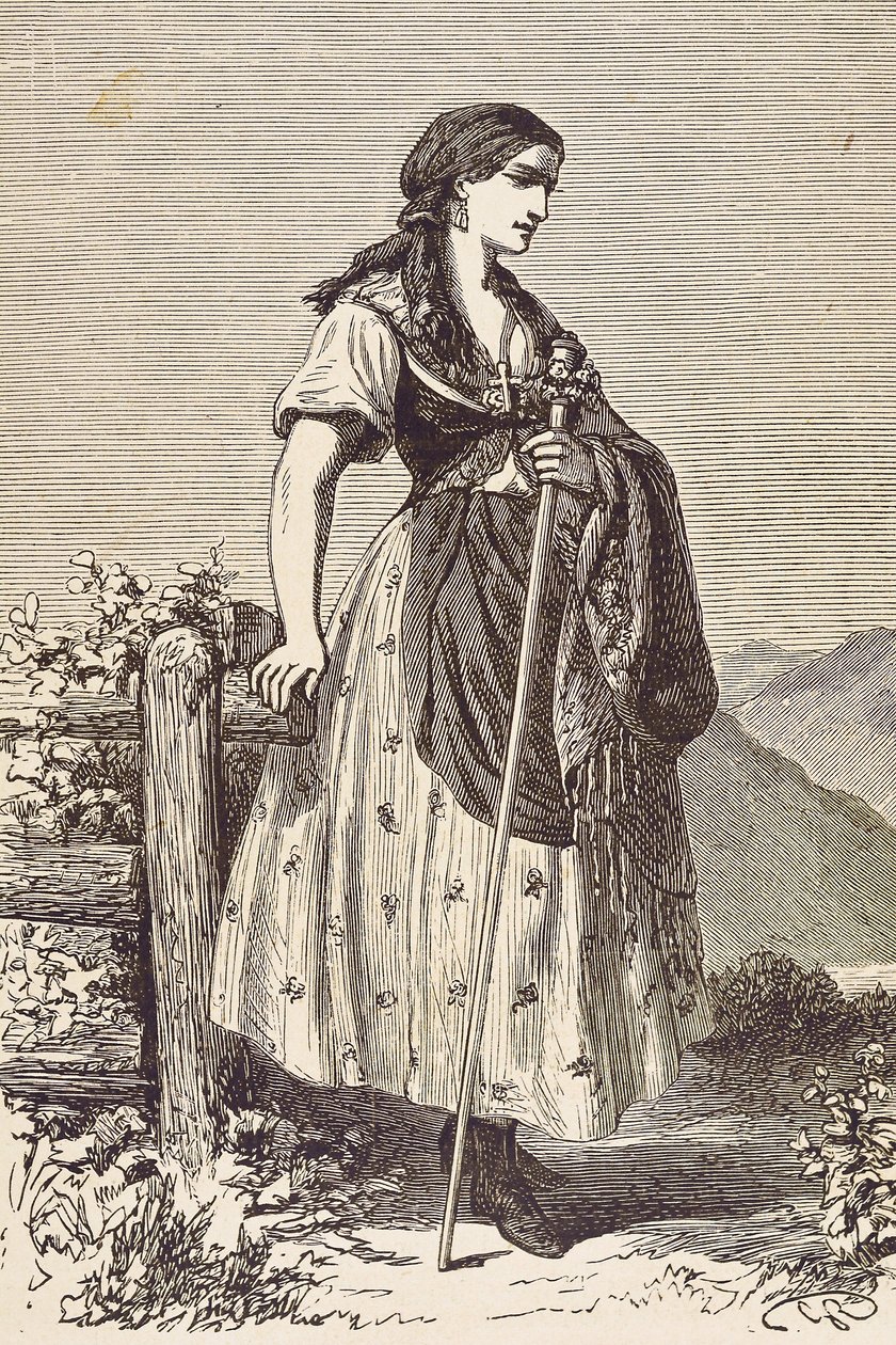 Morava žena od Unknown artist