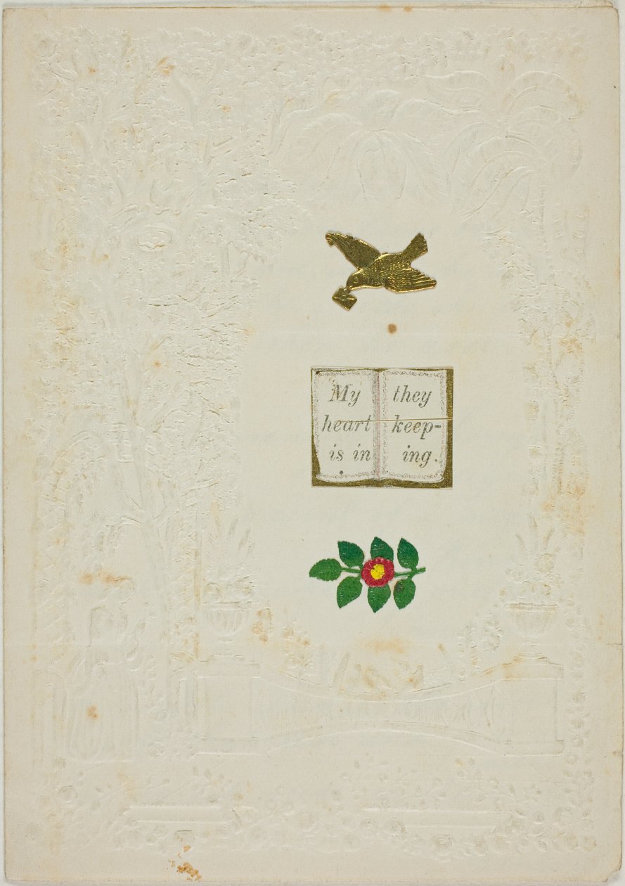 Mé srdce je v tvé péči (Valentine) od Unknown artist