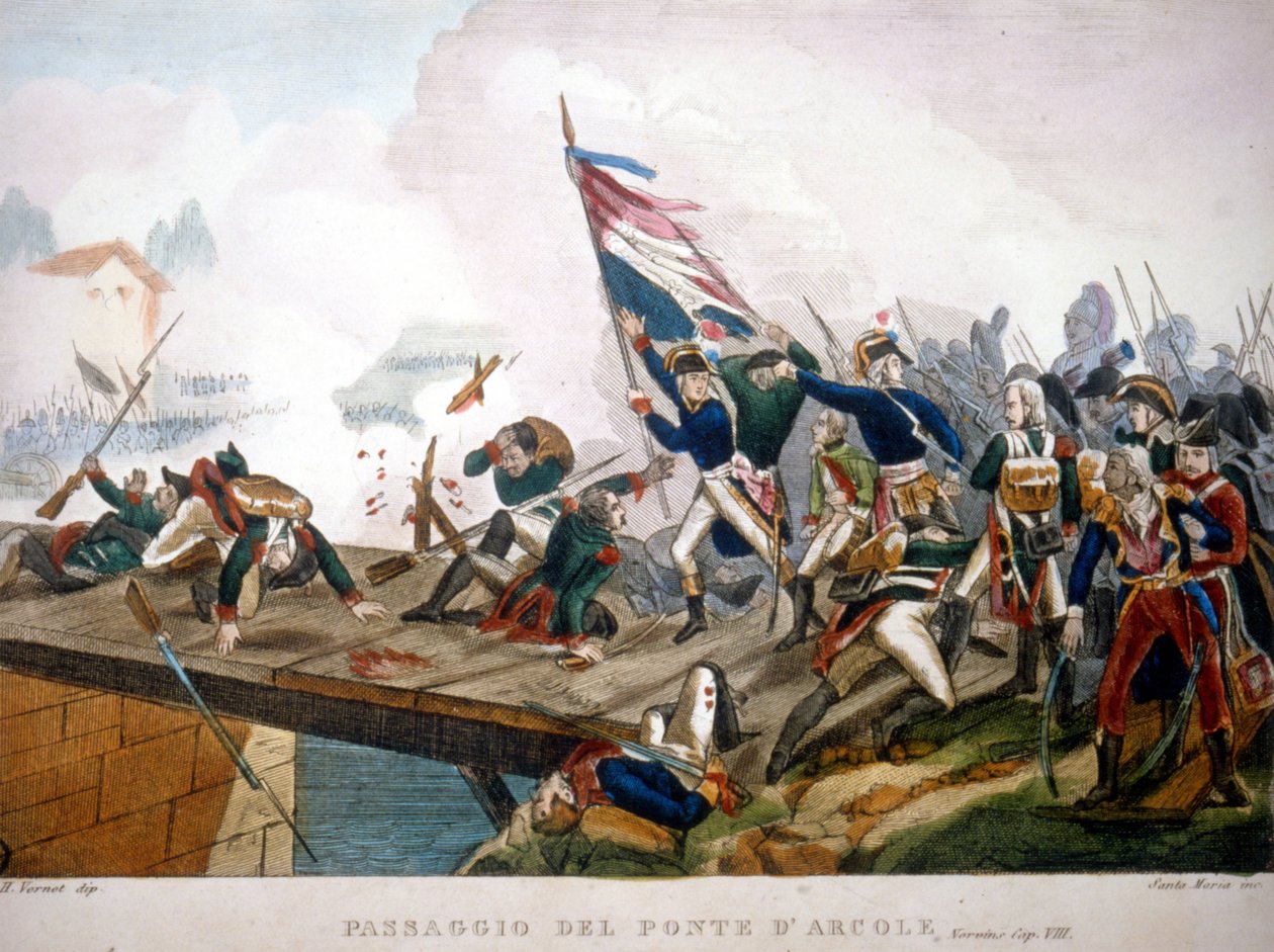 Napoleon Bonaparte na Pont d