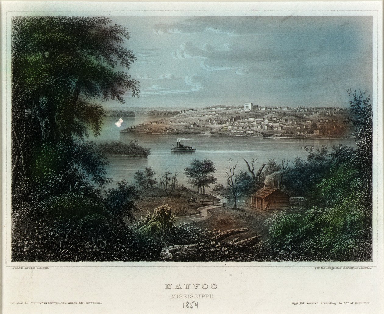 Nauvoo (Mississippi) od Unknown artist