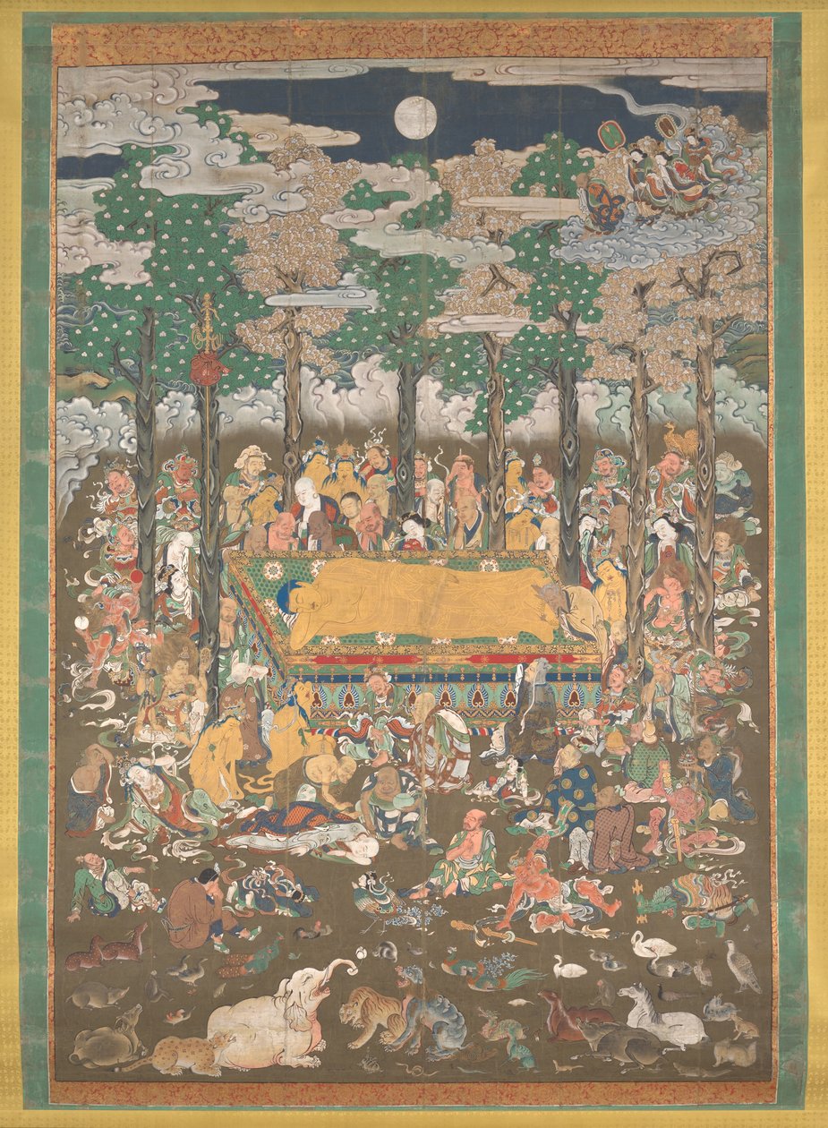 Nehan: Buddhova smrt od Unknown artist
