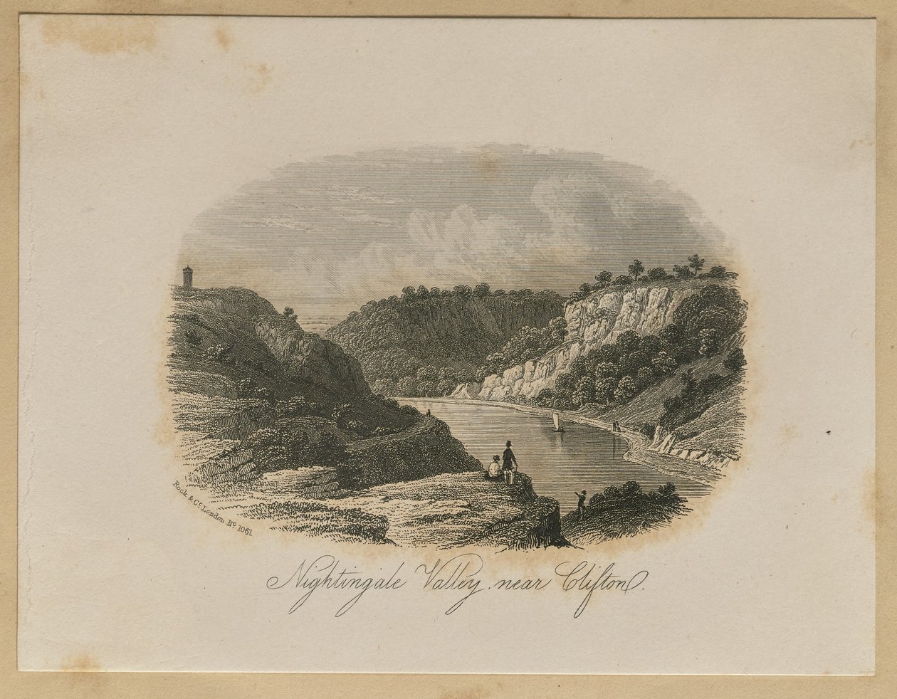 Nightingale Valley, nedaleko Cliftonu od Unknown artist