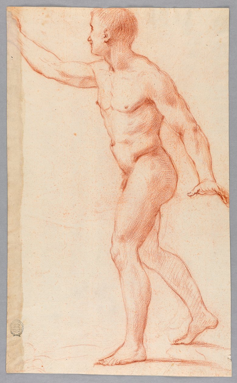Nahý muž od Unknown artist