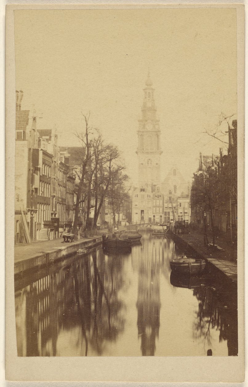 Starý kostel, Amsterdam od Unknown artist
