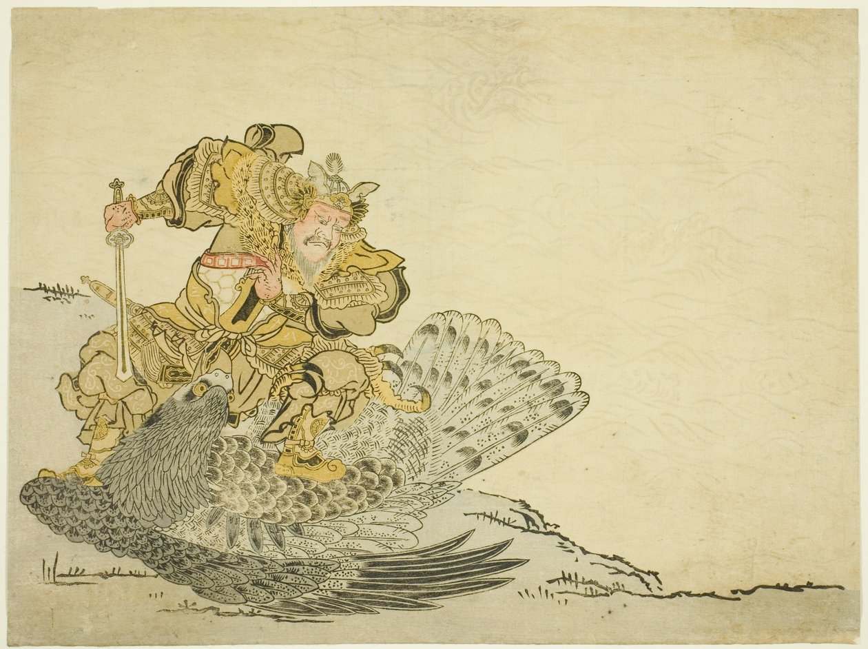 Onamushi no Mikoto Zabití velkého ptáka od Unknown artist