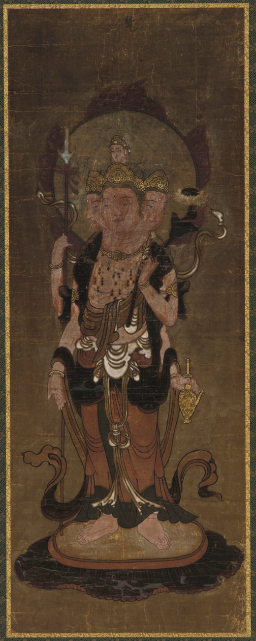 Jeden z dvanácti dév: Bonten (<em>Brahma</em>) od Unknown artist
