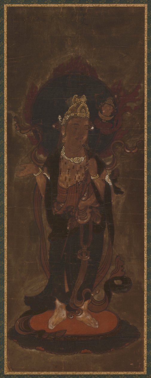 Jedna z dvanácti dév: Emma-ten (<em>Yama</em> nebo <em>Suyama-deva</em>?) od Unknown artist