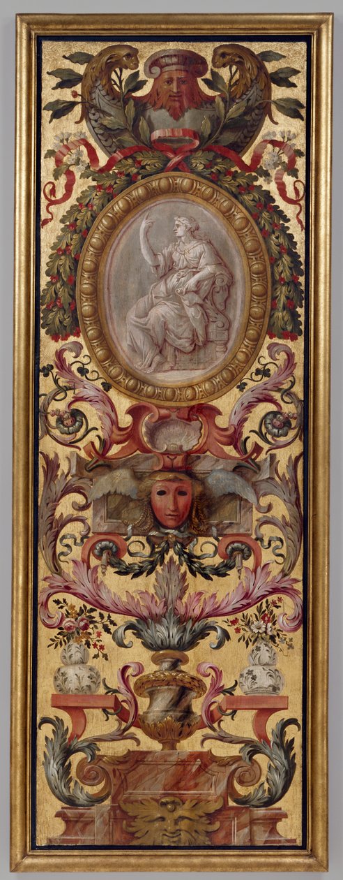 Jeden malovaný panel od Unknown artist