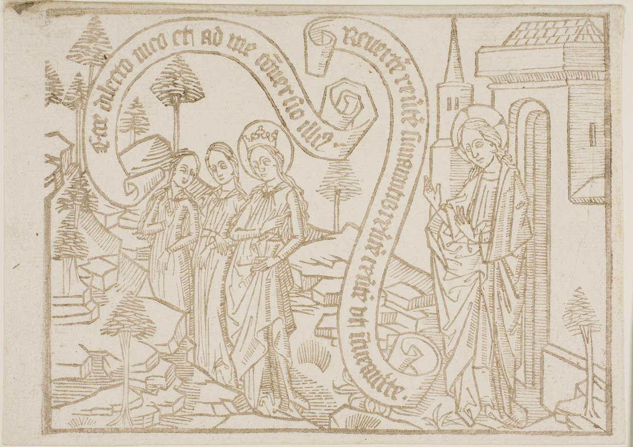 Stránka z Canticum Canticorum (Píseň písní) od Unknown artist