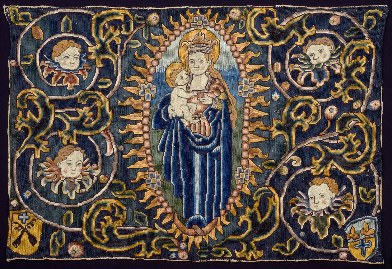 Panel s Madonou a dítětem od Unknown artist