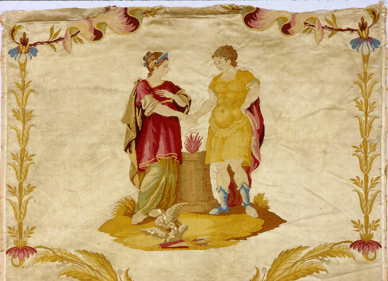 Panel se scénami ze života Alexandra Velikého (356-323 př. n. l.) od Unknown artist