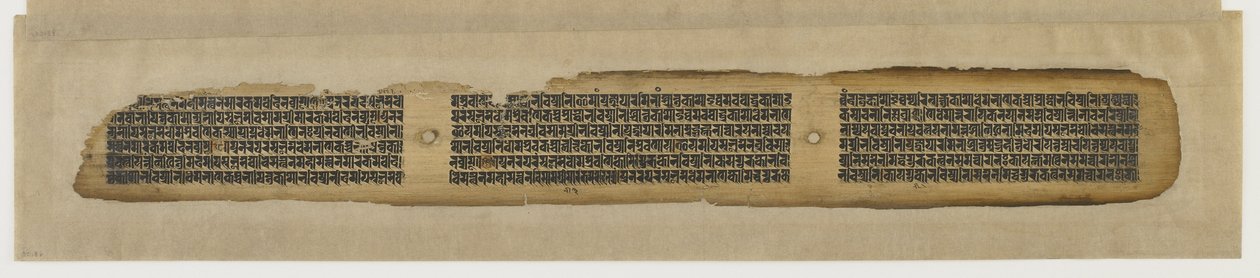Parinirvana Buddhy, z rukopisu Prajnaparamita od Unknown artist