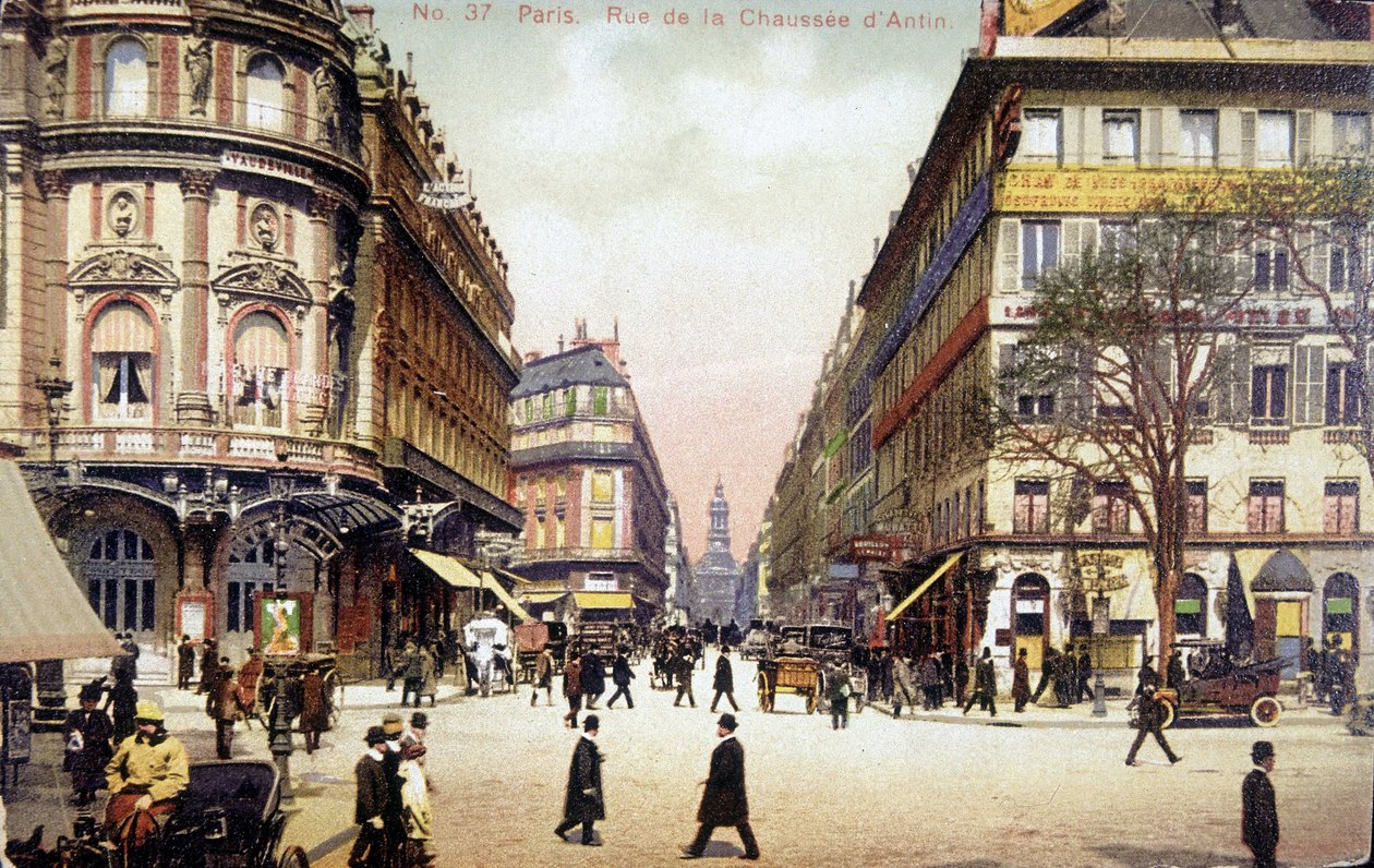 Paříž: rue de la Chaussée d