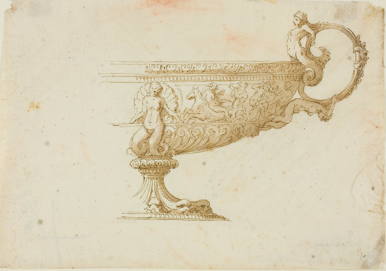 Částečný náčrt Tazza od Unknown artist