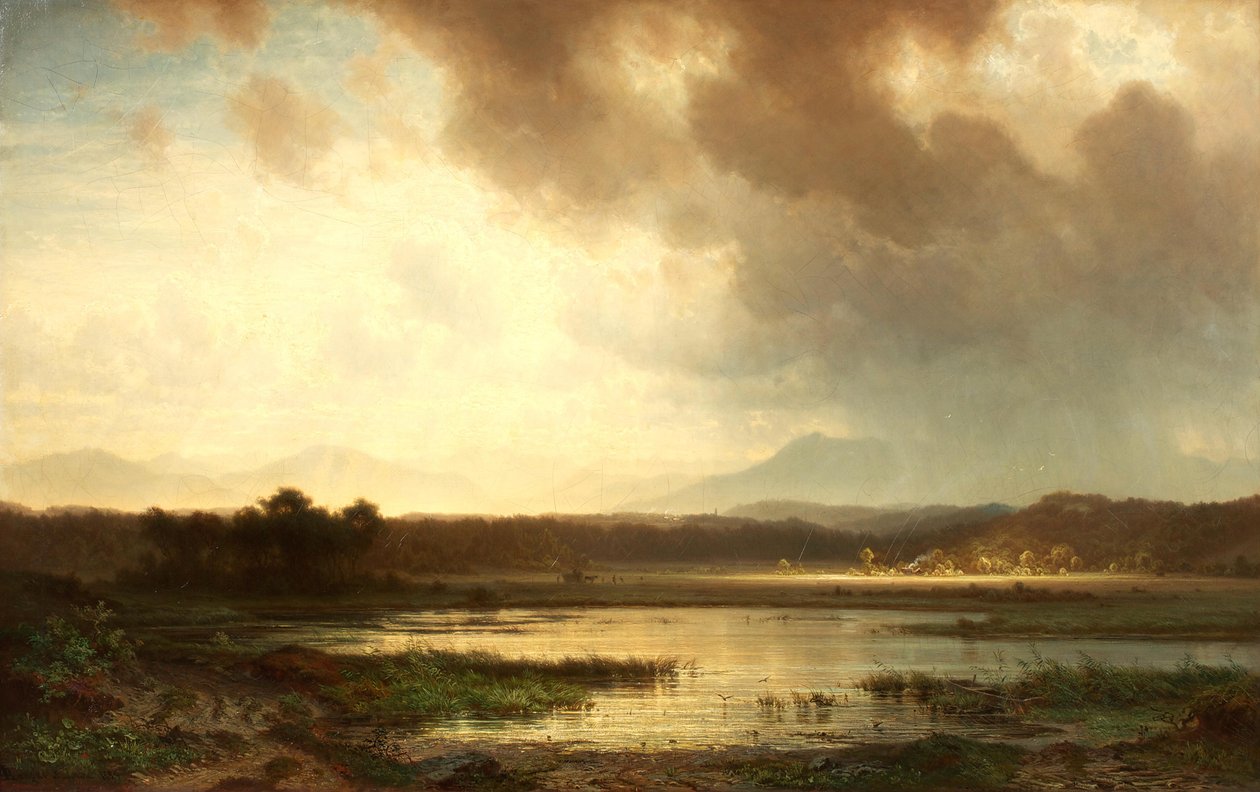Zvěř v rašeliništi u Seeshauptu od Unknown artist