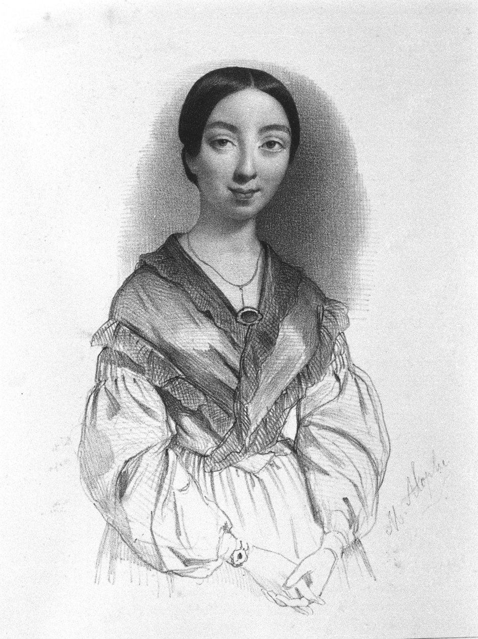 Pauline Viardot - Garcìa (1821-1910), francouzská zpěvačka. od Unknown artist