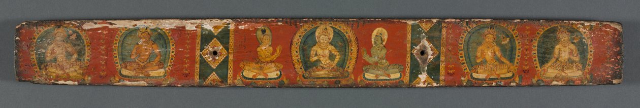 Dokonalost moudrosti v osmi tisících řádcích: Ashtasahasrika Prajnaparamita: Zadní strana od Unknown artist
