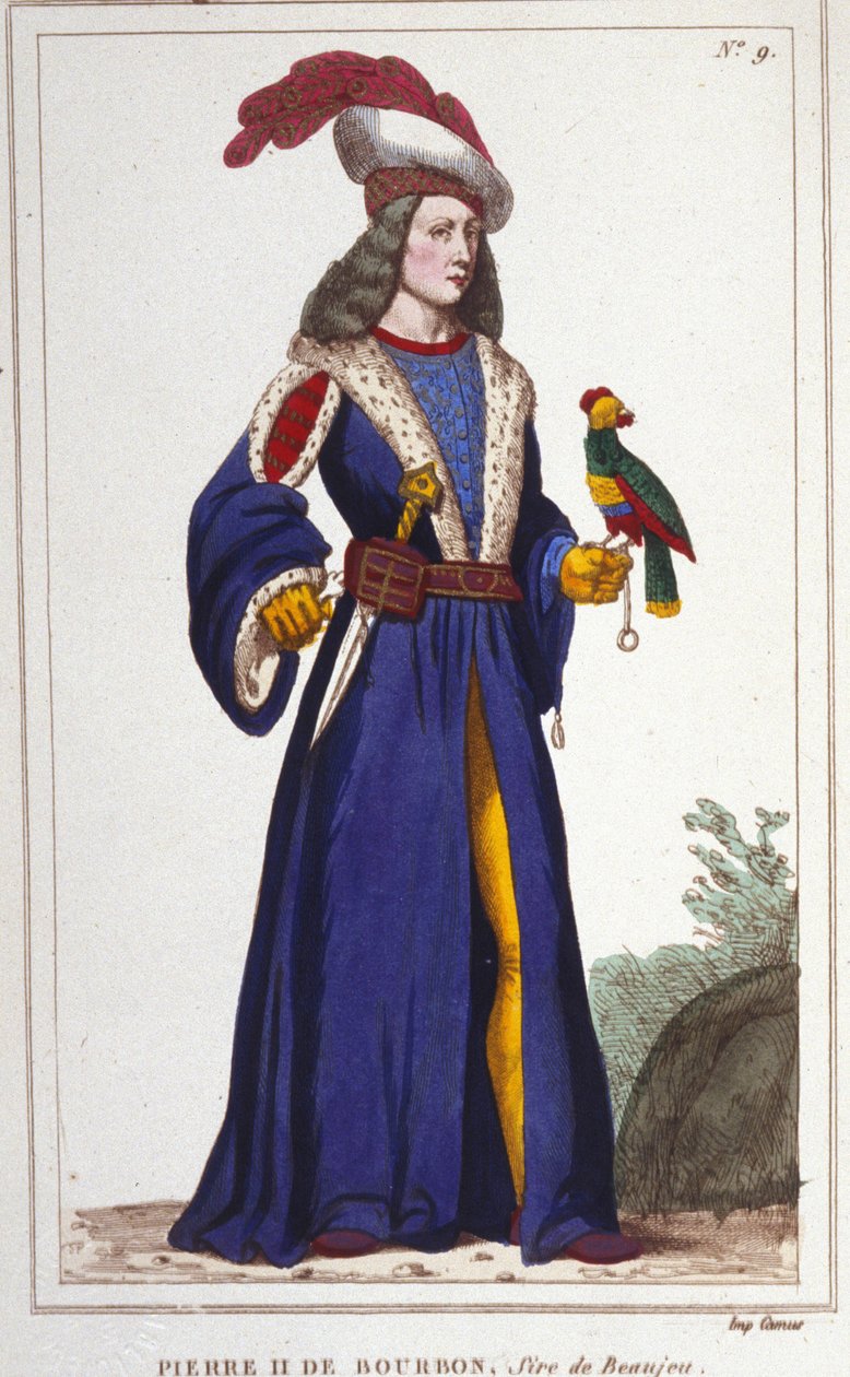 Petr II., Sire de Beaujeu, vévoda z Bourbonu (1439-1503). od Unknown artist